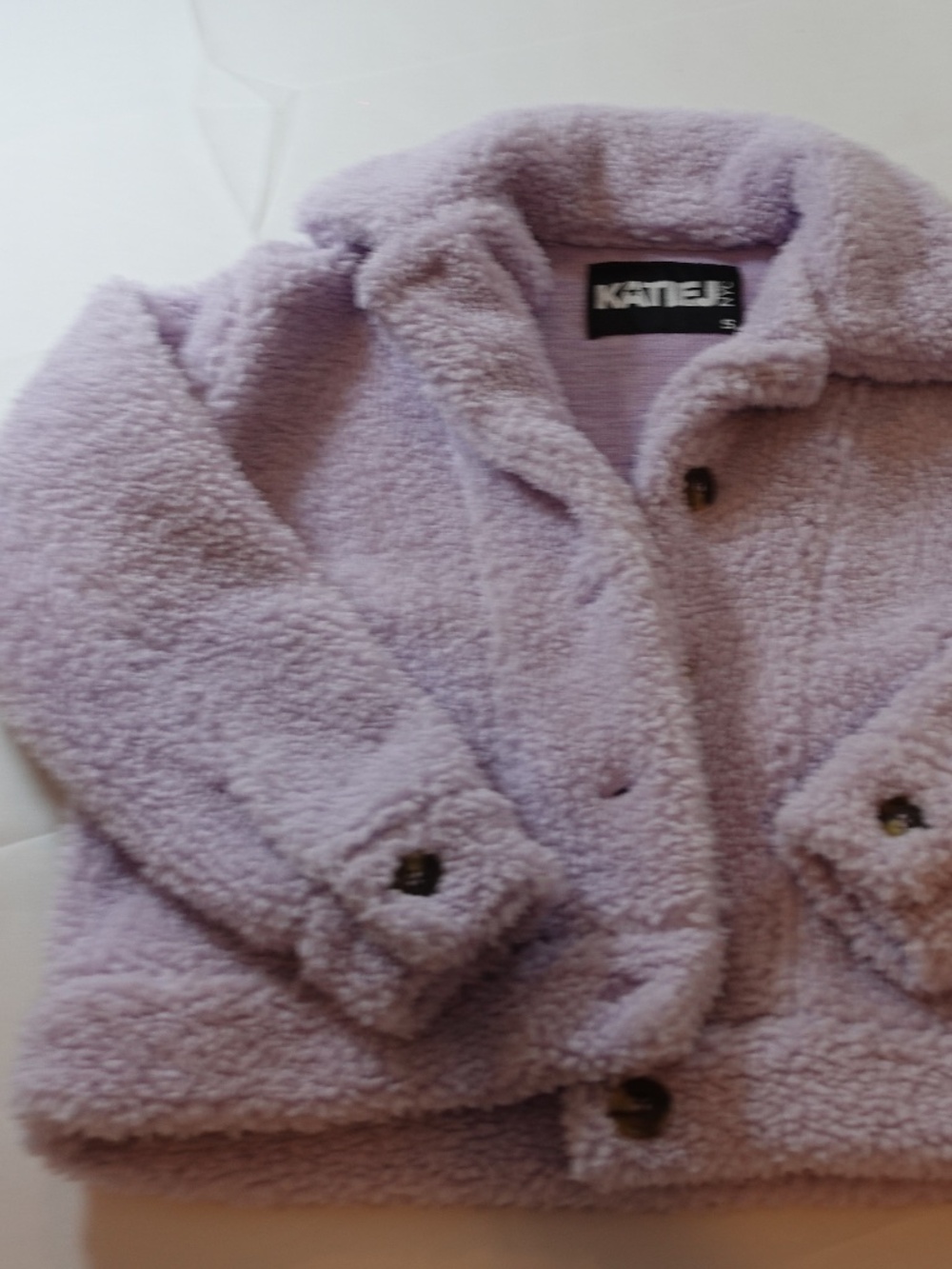 Girls Jilly Sherpa Moto jacket